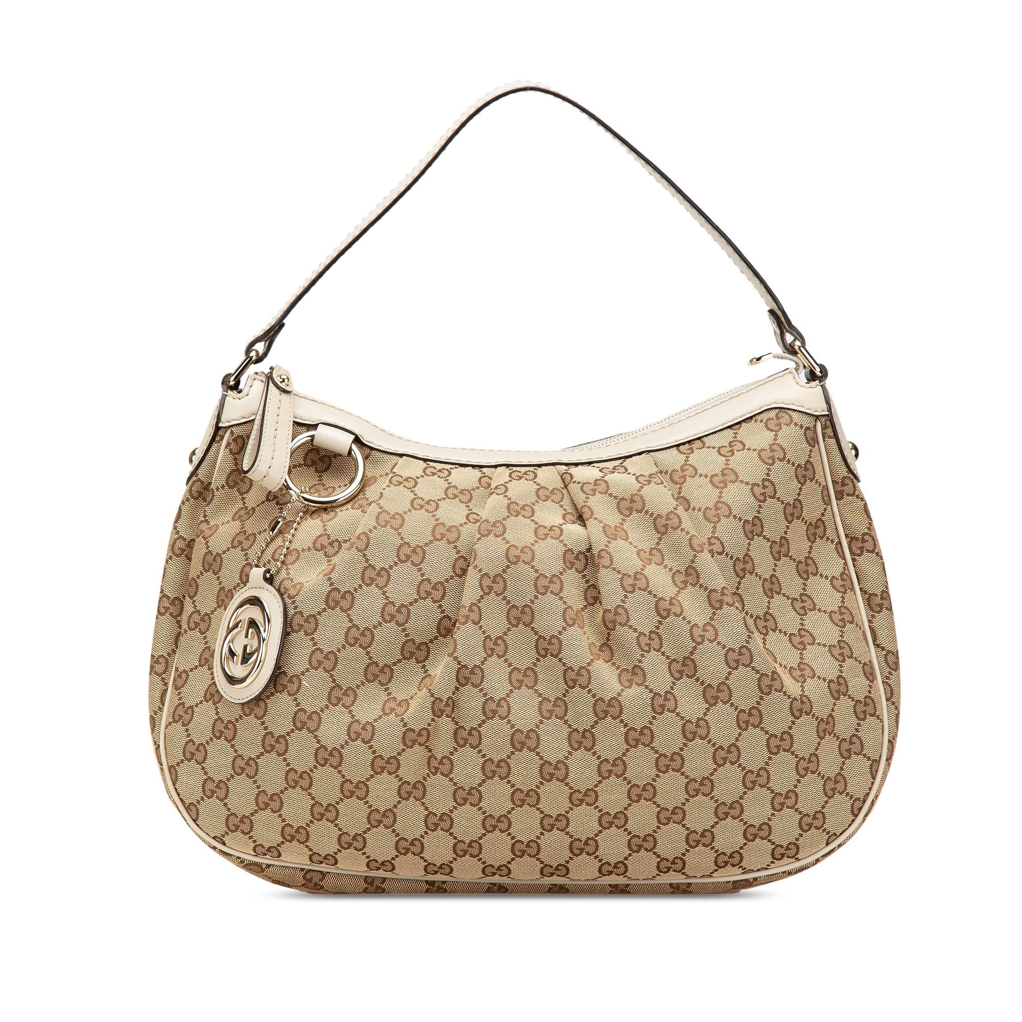 Gucci Medium GG Canvas Sukey Shoulder Bag