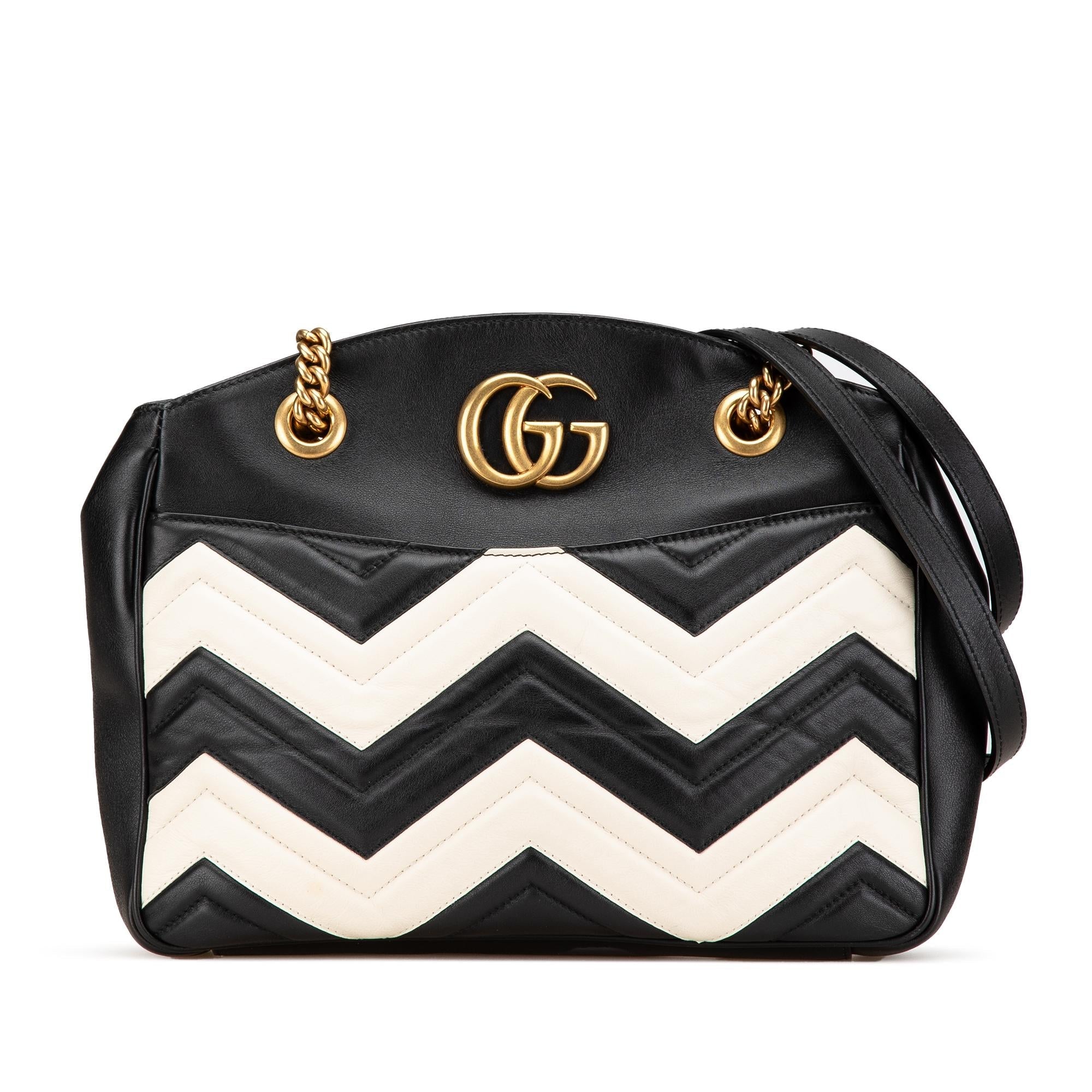 Gucci Medium GG Marmont Matelasse Leather Chain Shoulder Bag