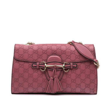 Gucci Medium Guccissima Emily Shoulder Bag
