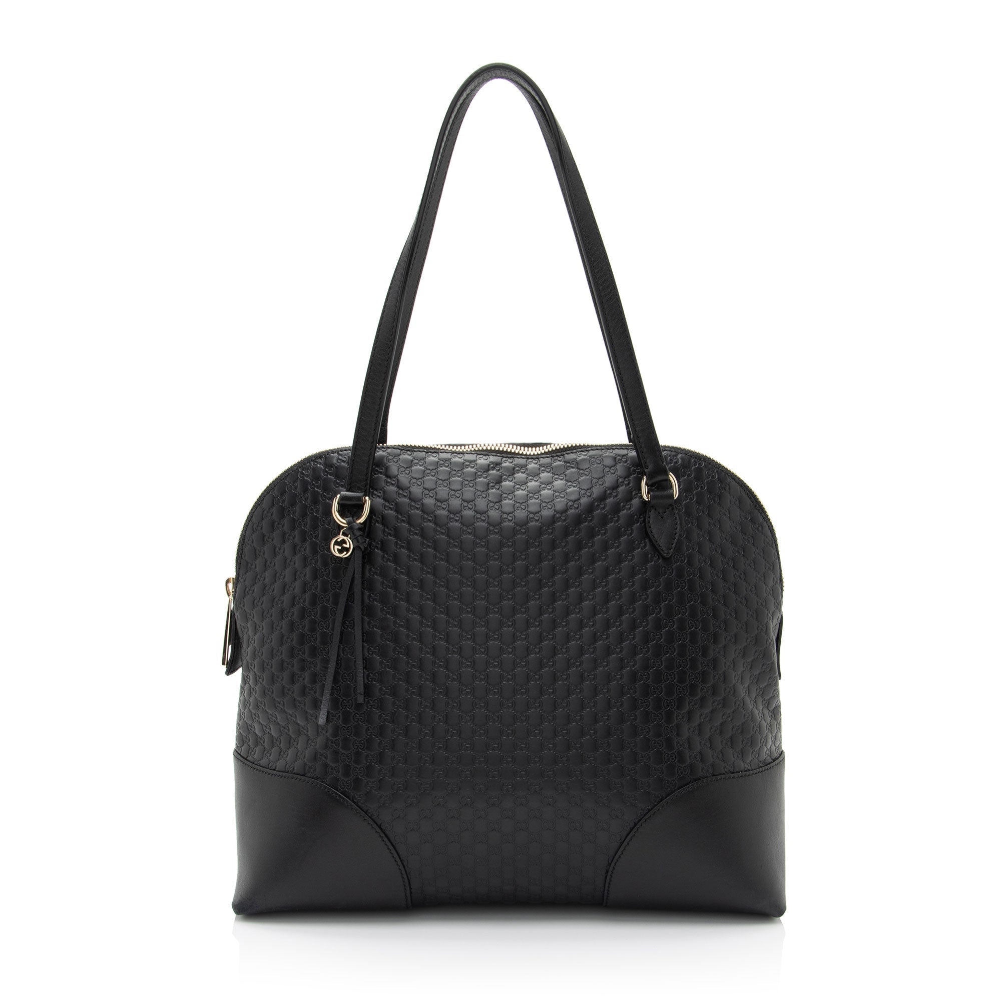 Gucci Microguccissima Leather Bree Small Shoulder Bag (SHF-a6qtmn)