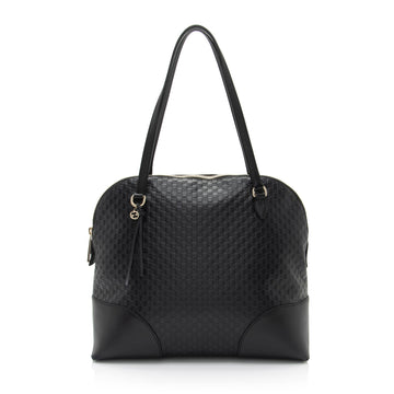 Gucci Microguccissima Leather Bree Small Shoulder Bag (SHF-a6qtmn)