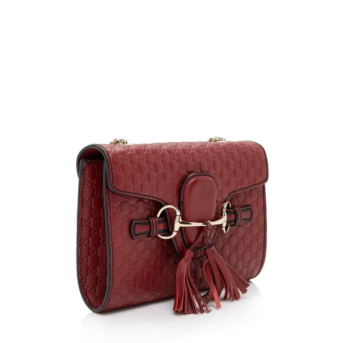 Gucci Microguccissima Leather Emily Mini Shoulder Bag (SHF-OuTAcx)