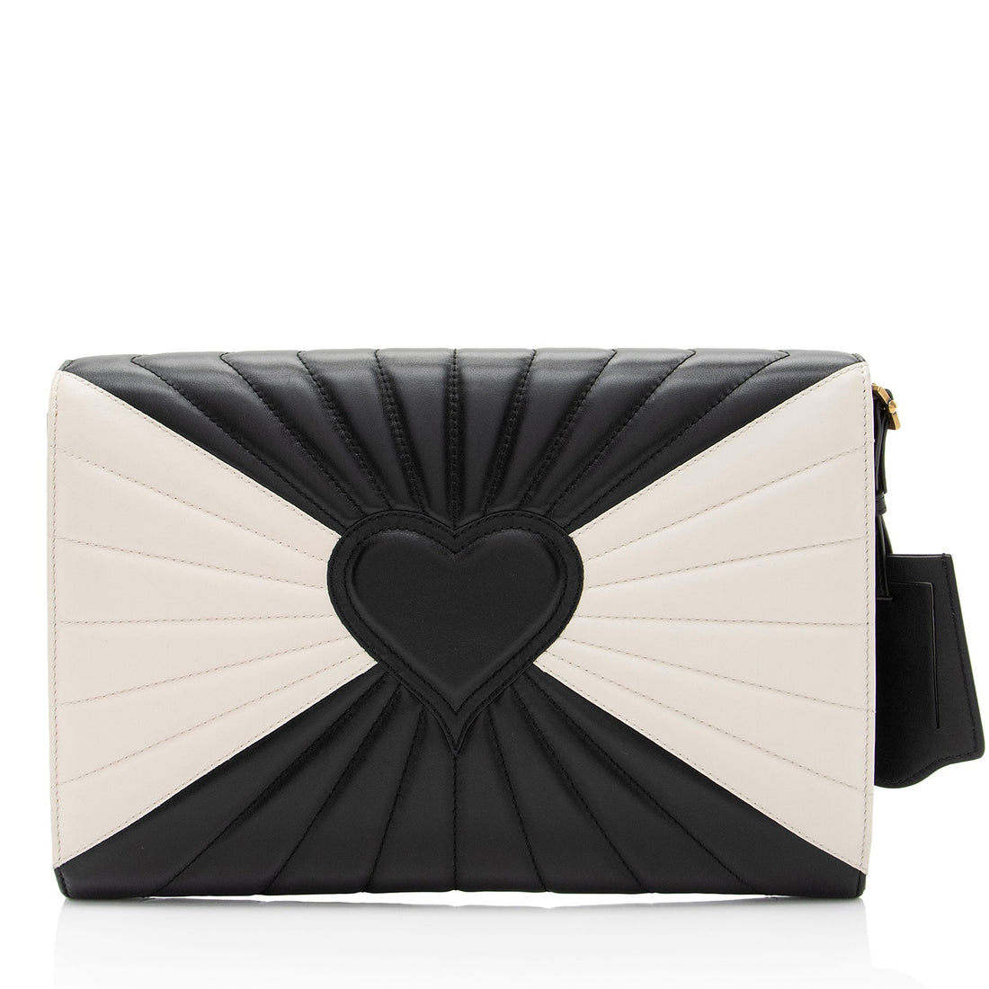 Gucci Quilted Leather Queen Margaret Bee Clutch
