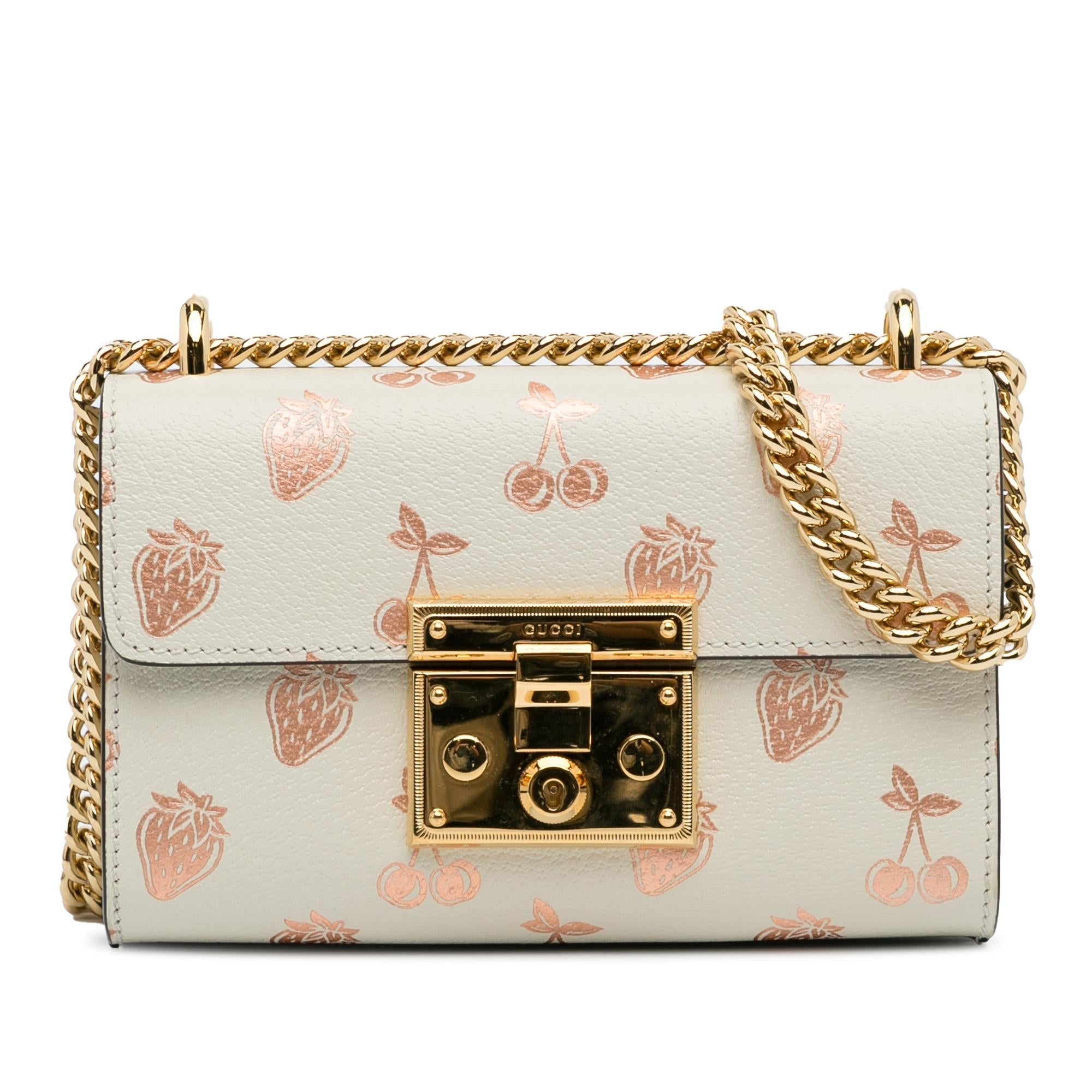 Gucci Small Berry Padlock Shoulder Bag (SHG-ezTIIr)