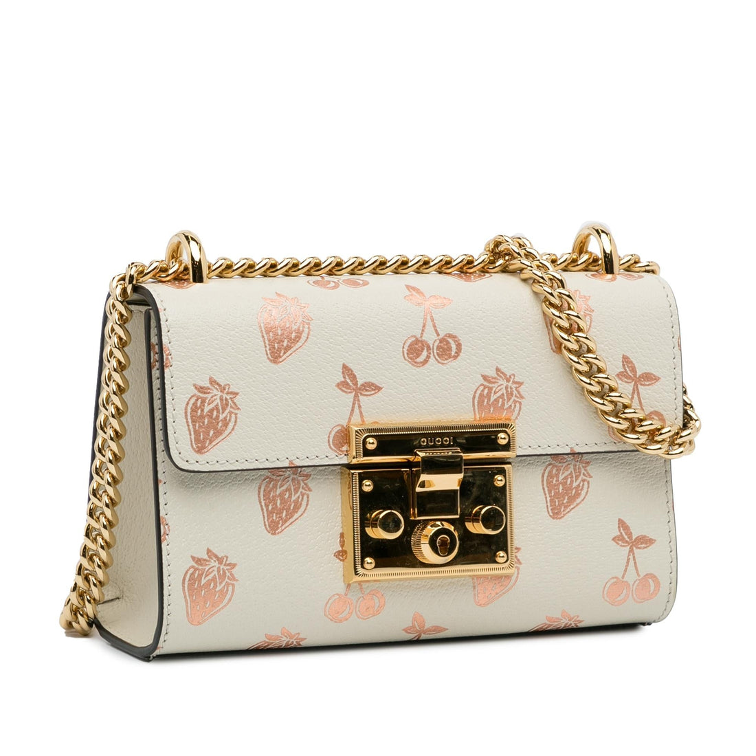 Gucci Small Berry Padlock Shoulder Bag (SHG-ezTIIr)