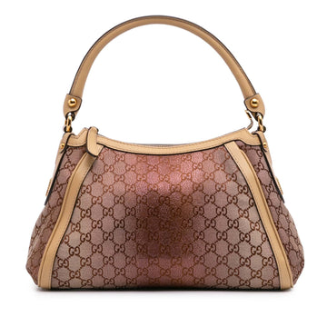 Gucci Small GG Metallic Canvas Scarlett Shoulder Bag