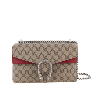 Gucci Small GG Supreme Dionysus Shoulder Bag (SHG-f8ODsX)