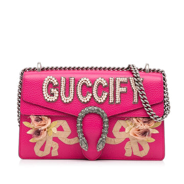 Gucci Small Guccify Dionysus Shoulder Bag (SHG-SfFlNY)