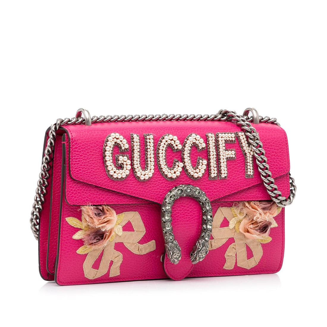 Gucci Small Guccify Dionysus Shoulder Bag (SHG-SfFlNY)