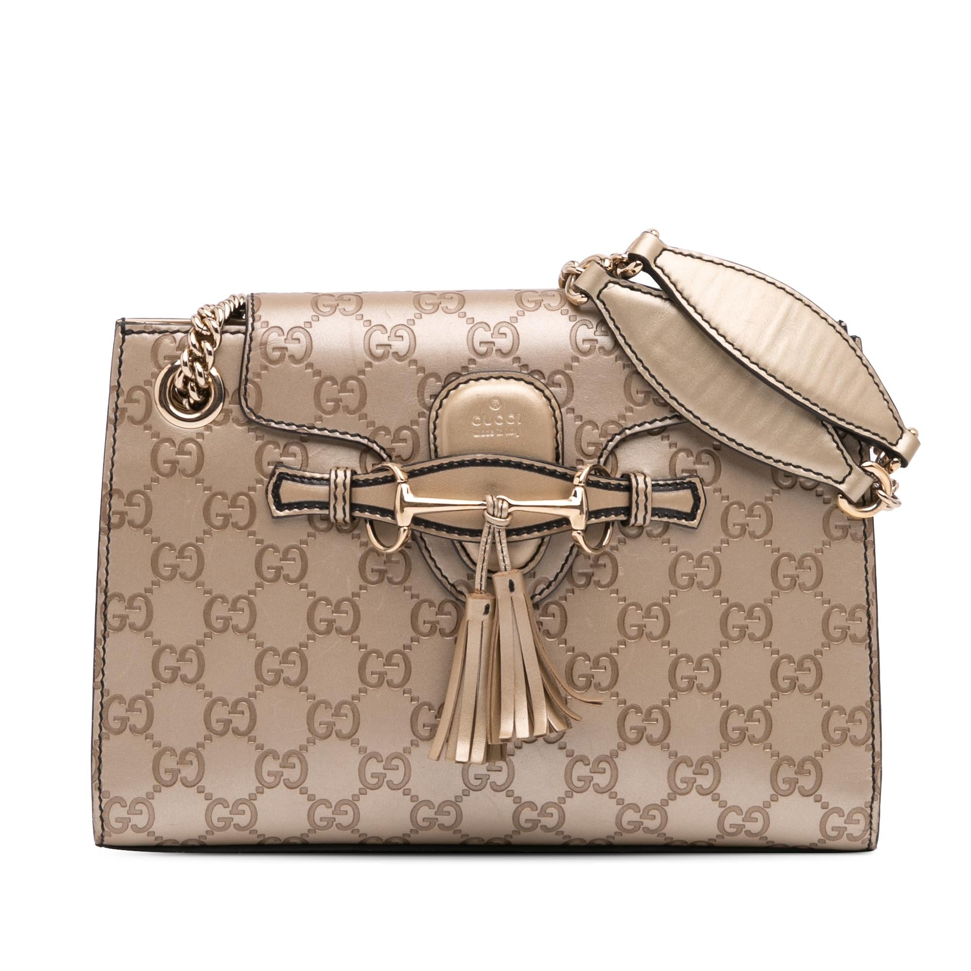 Gucci Small Guccissima Emily Shoulder Bag