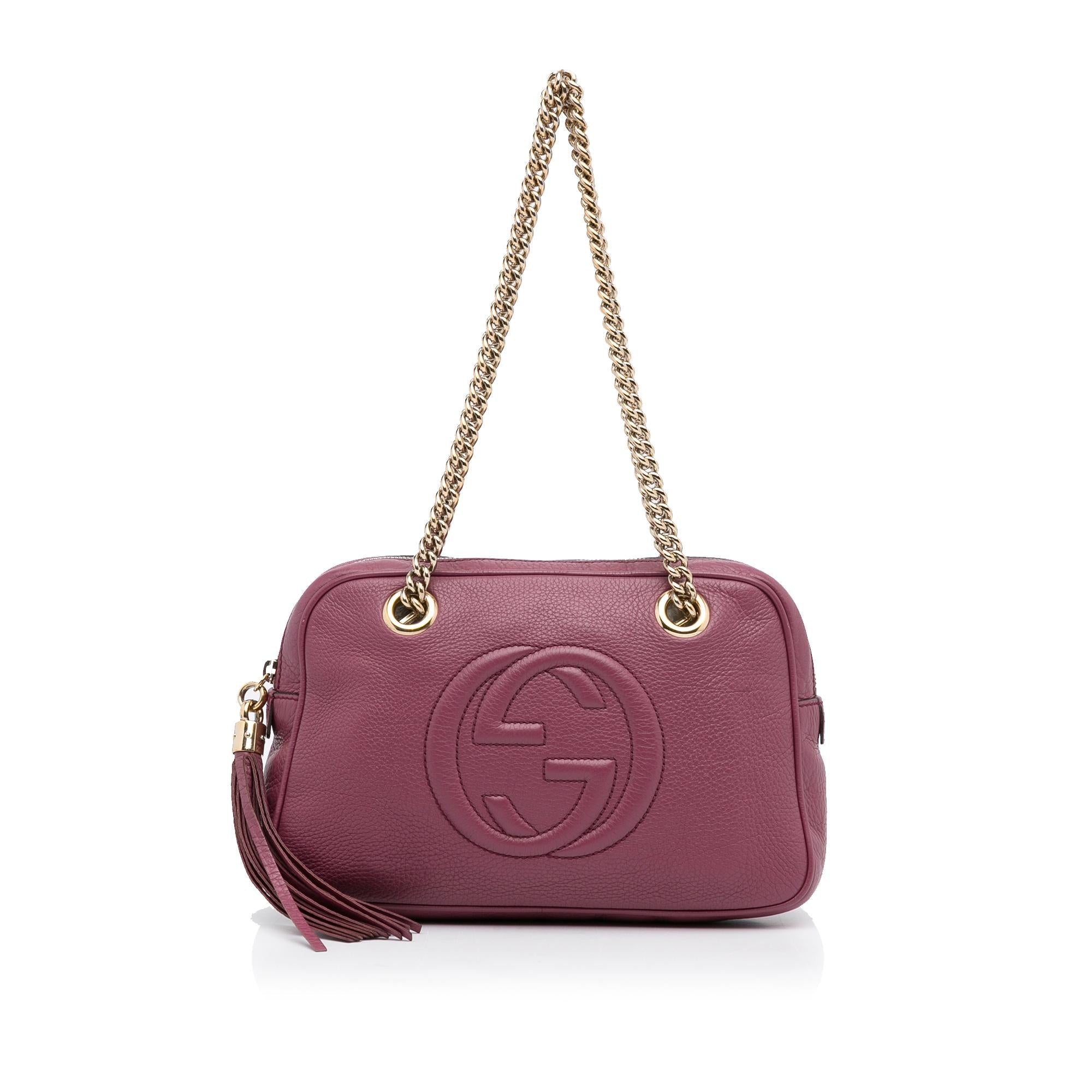 Gucci Soho Chain Shoulder Bag (SHG-LaTWrK)
