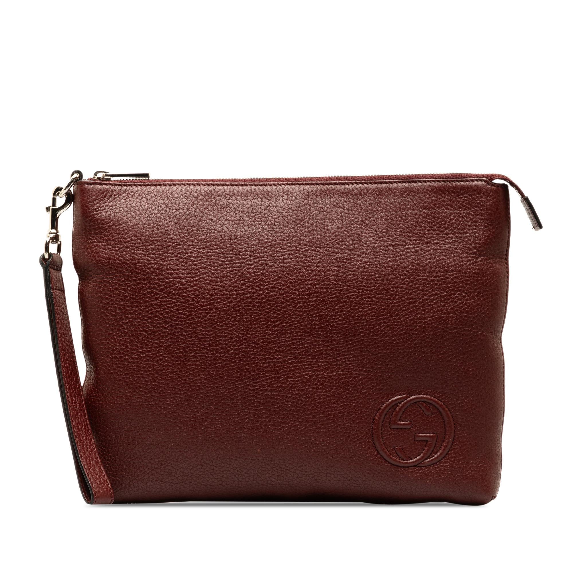 Gucci Soho Leather Clutch (SHG-x8q0VR)
