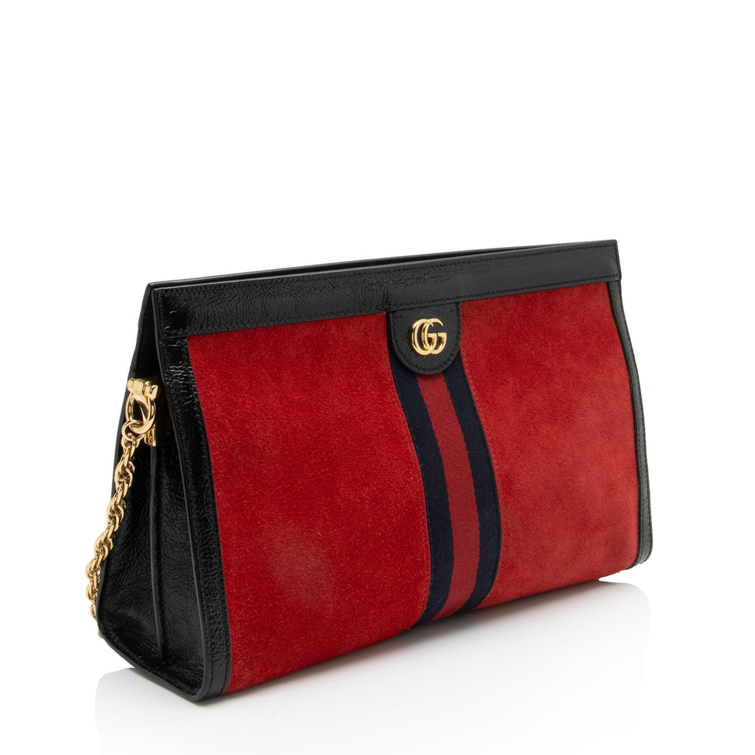 Gucci Suede Ophidia Medium Shoulder Bag (SHF-HxLkSO)