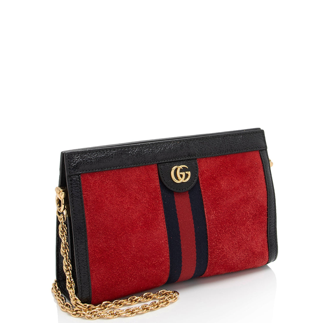 Gucci Suede Ophidia Small Chain Shoulder Bag (SHF-Pfwf9m)