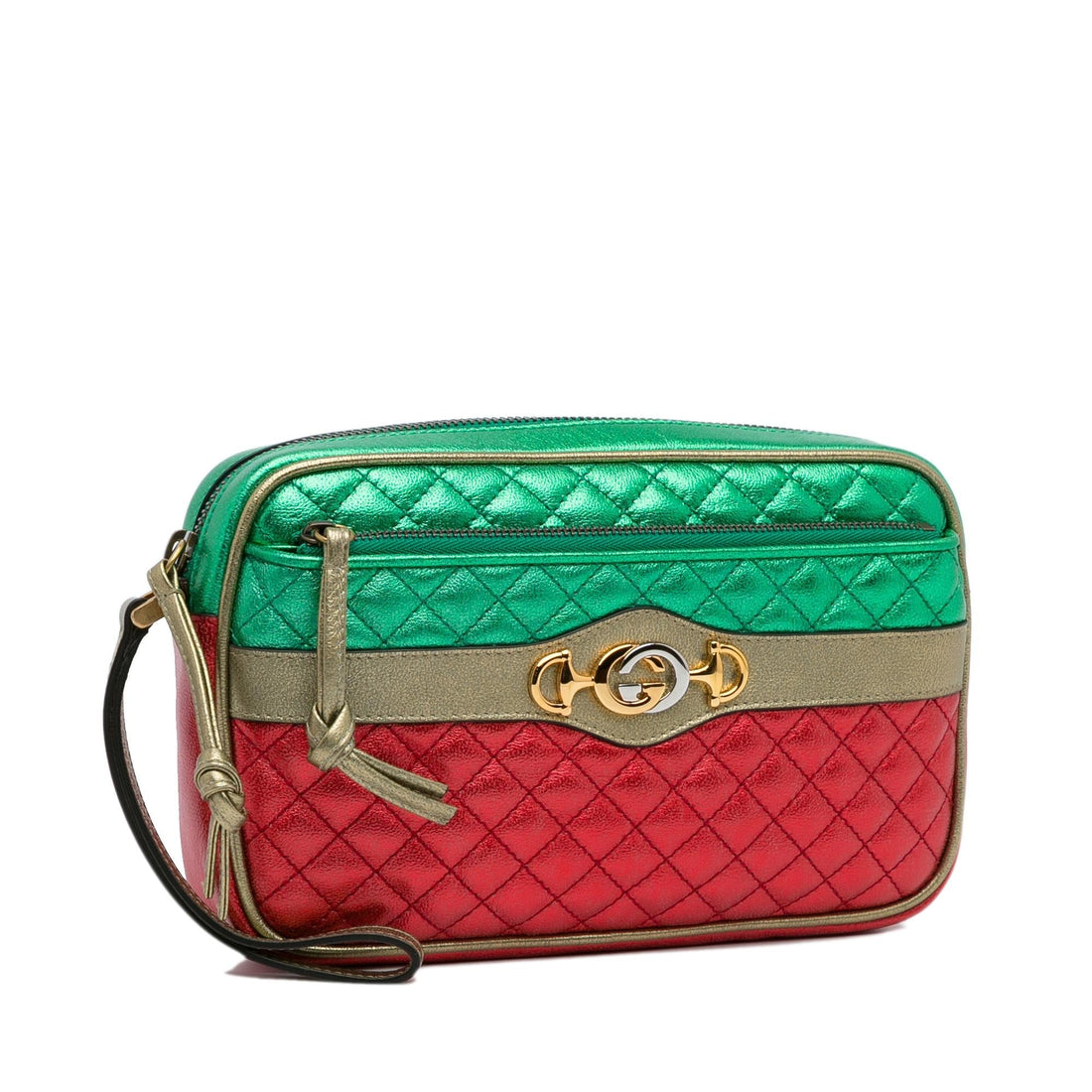 Gucci Trapuntata Wristlet Clutch Bag (SHG-g19eZv)