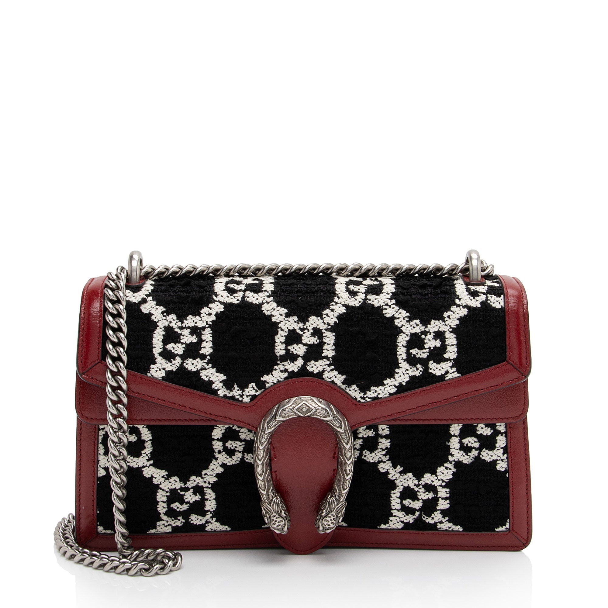 Gucci GG Tweed Dionysus Small Shoulder Bag