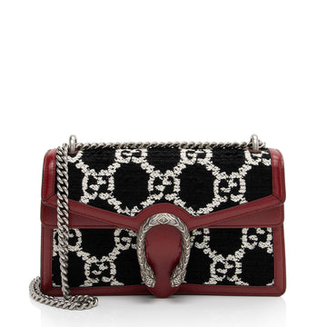 Gucci GG Tweed Dionysus Small Shoulder Bag