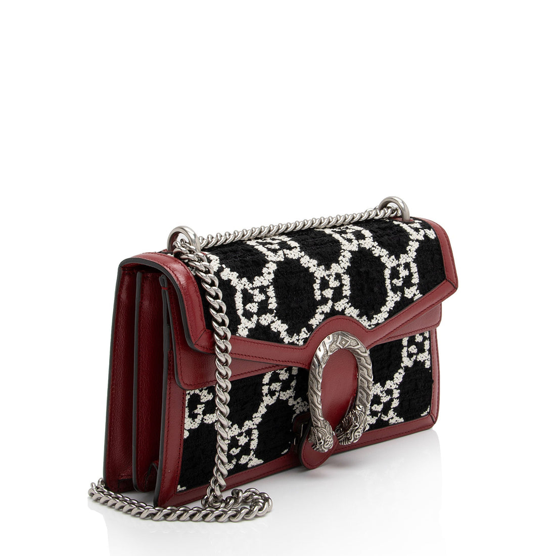 Gucci GG Tweed Dionysus Small Shoulder Bag