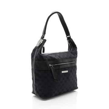 Gucci Vintage GG Canvas Small Shoulder Bag