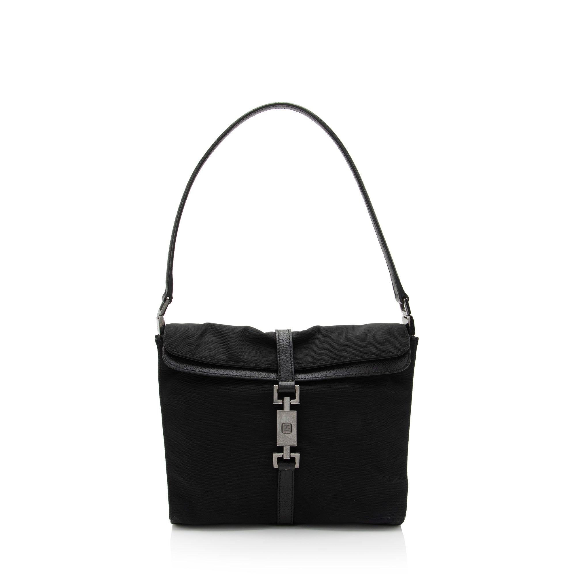 Gucci Vintage Nylon Jackie Shoulder Bag (SHF-oYUpgI)