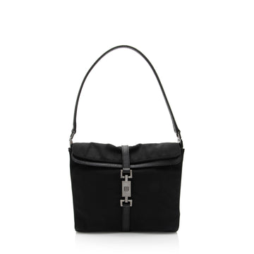 Gucci Vintage Nylon Jackie Shoulder Bag (SHF-oYUpgI)