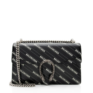 Gucci x Balenciaga Leather Dionysus The Hacker Project Small Shoulder Bag (SHF-qNmspE)