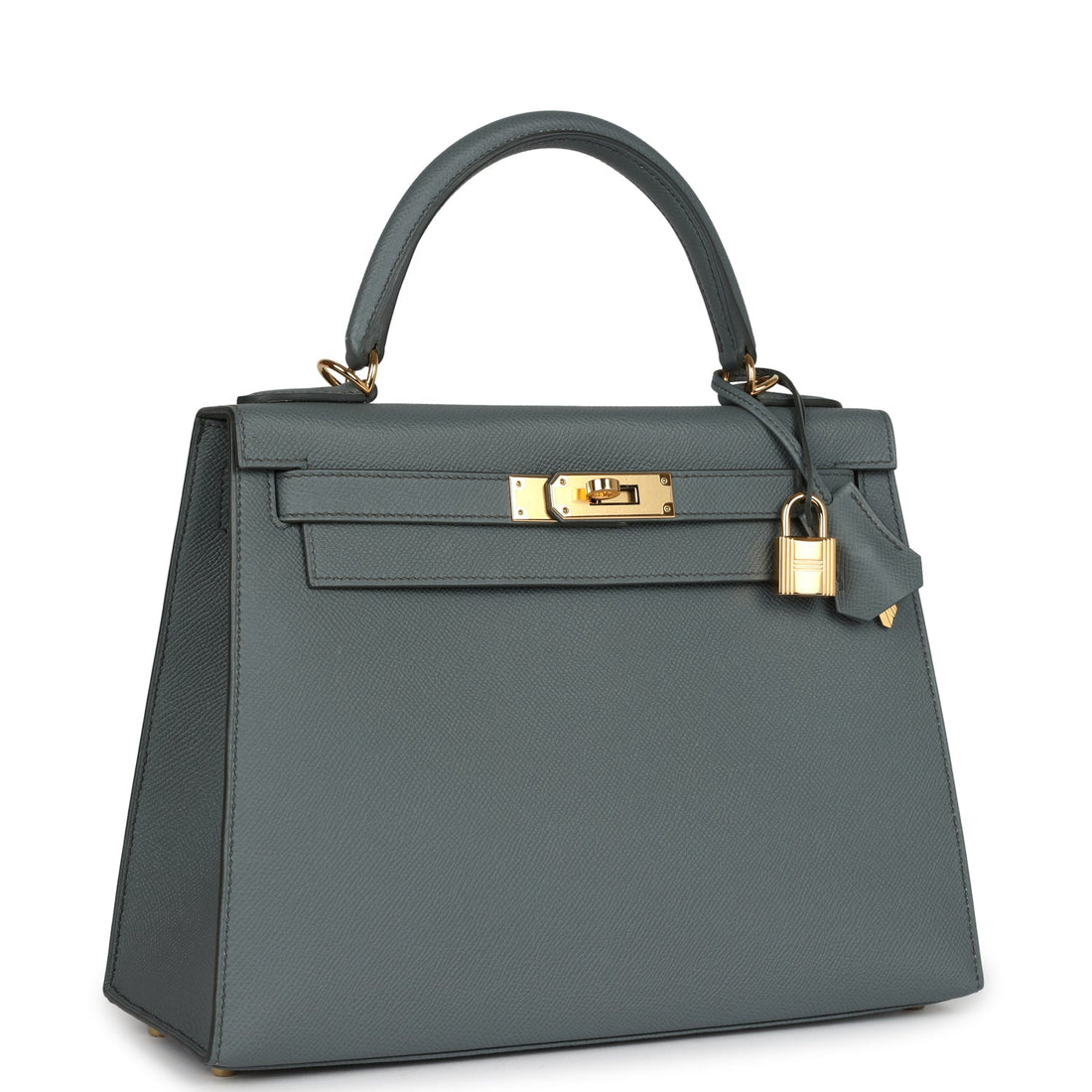 Hermes Kelly Sellier 28 Vert Amande Epsom Gold Hardware