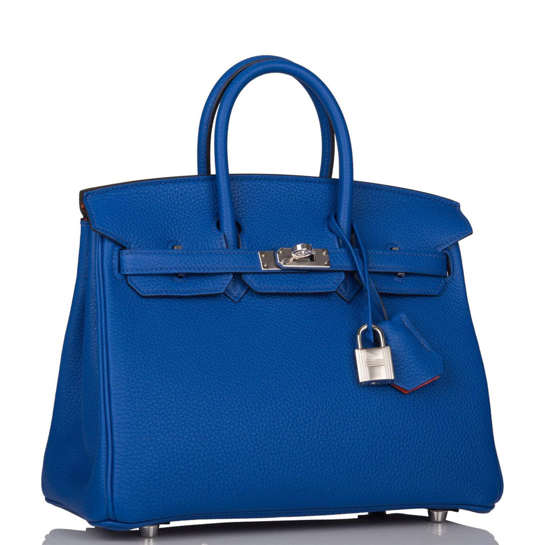 Hermes Birkin 25 Blue Royal Verso Togo Palladium Hardware