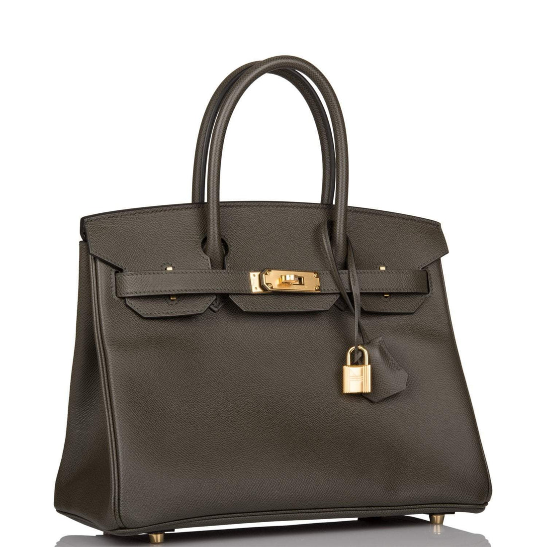 Hermes Birkin 30 Vert de Gris Epsom Gold Hardware