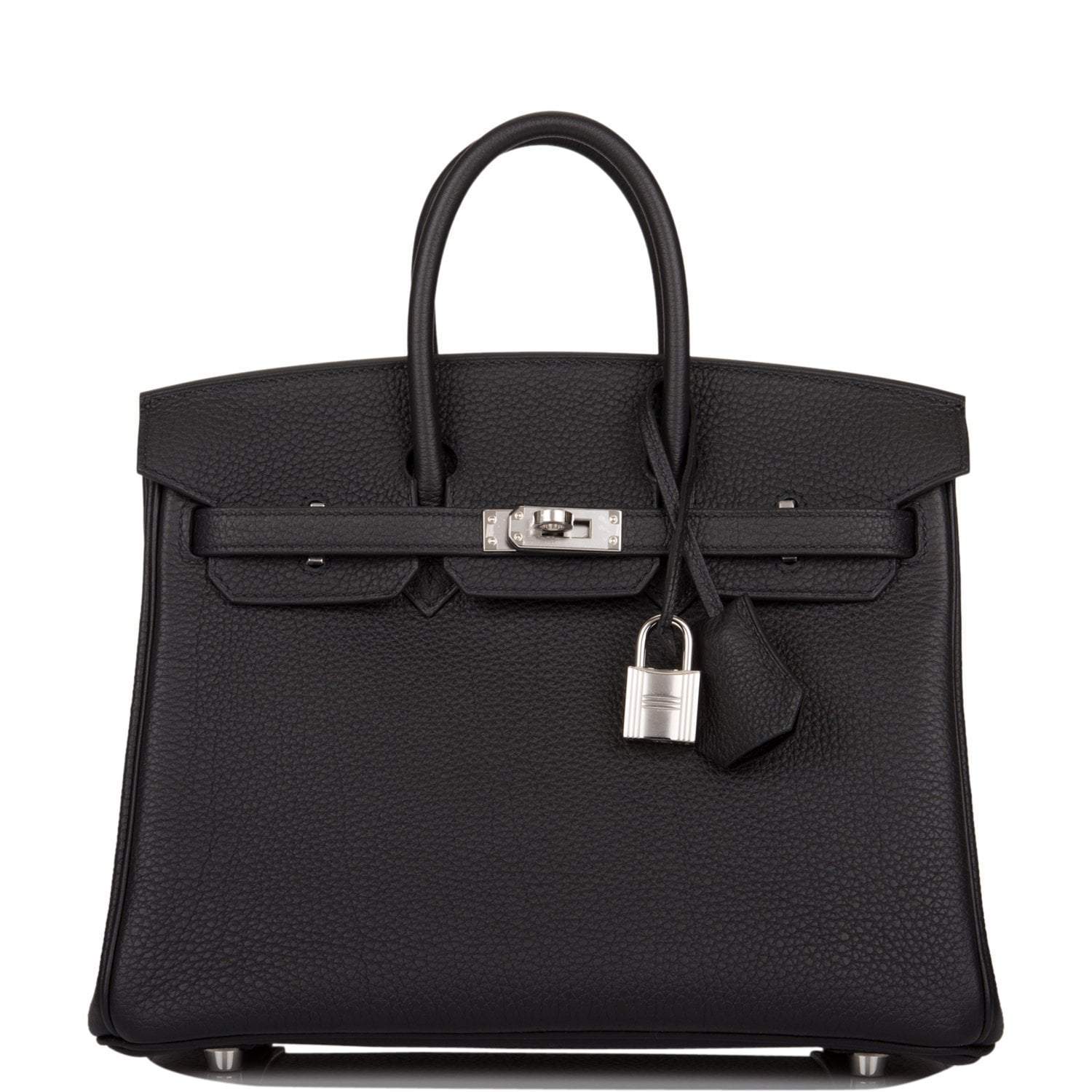 Hermes Black Togo Birkin 25cm Palladium Hardware