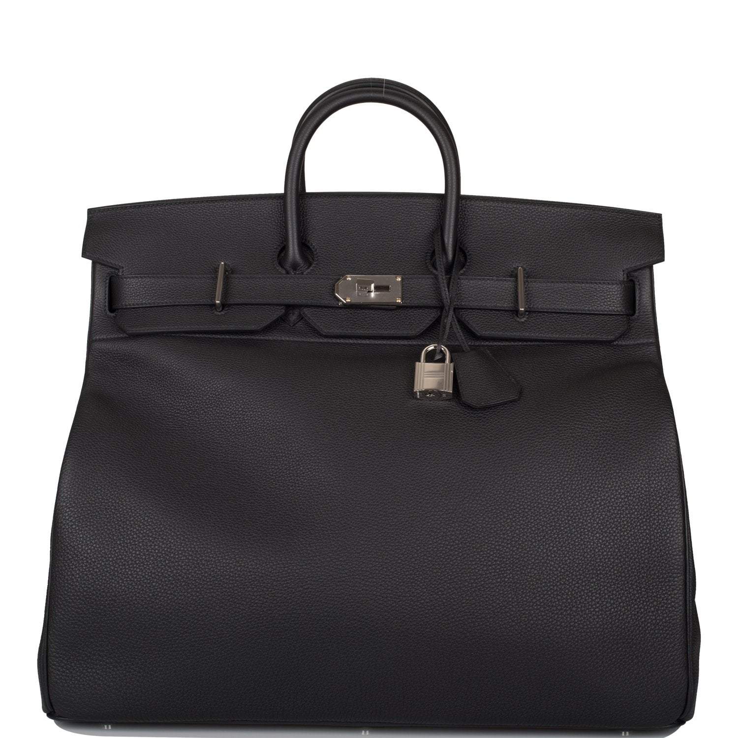 Hermes Black Togo HAC Birkin 50cm Palladium Hardware