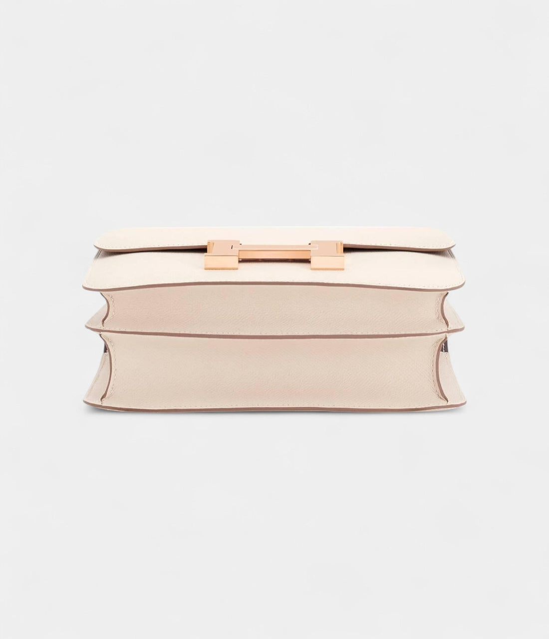 Hermes Constance 24 Craie Etain HSS Horseshoe Rose Gold Shoulder Bag