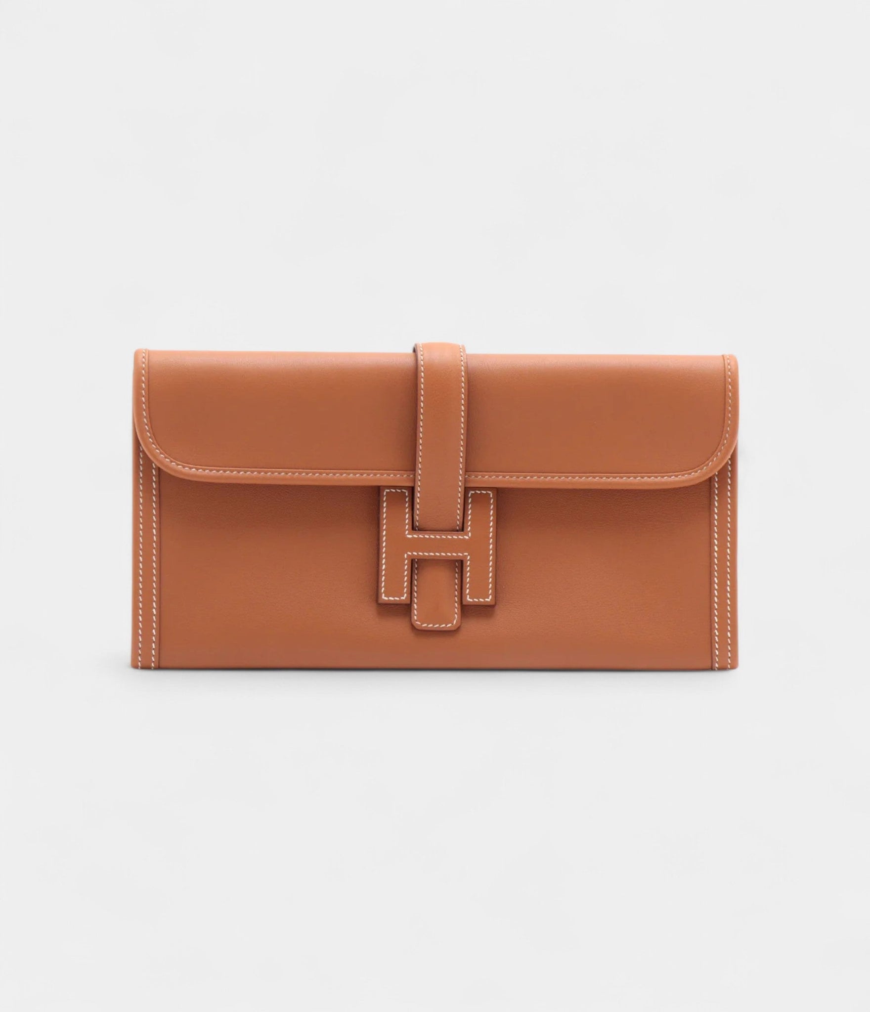 Hermès Jige 29 Gold Clutch Bag