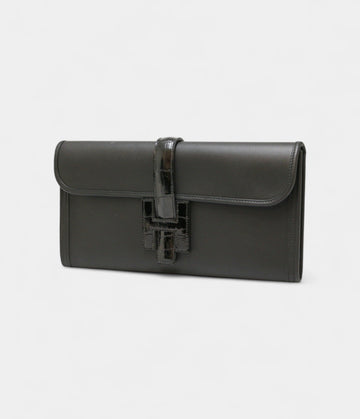 Hermès Jige Clutch Swift Leather and Alligator