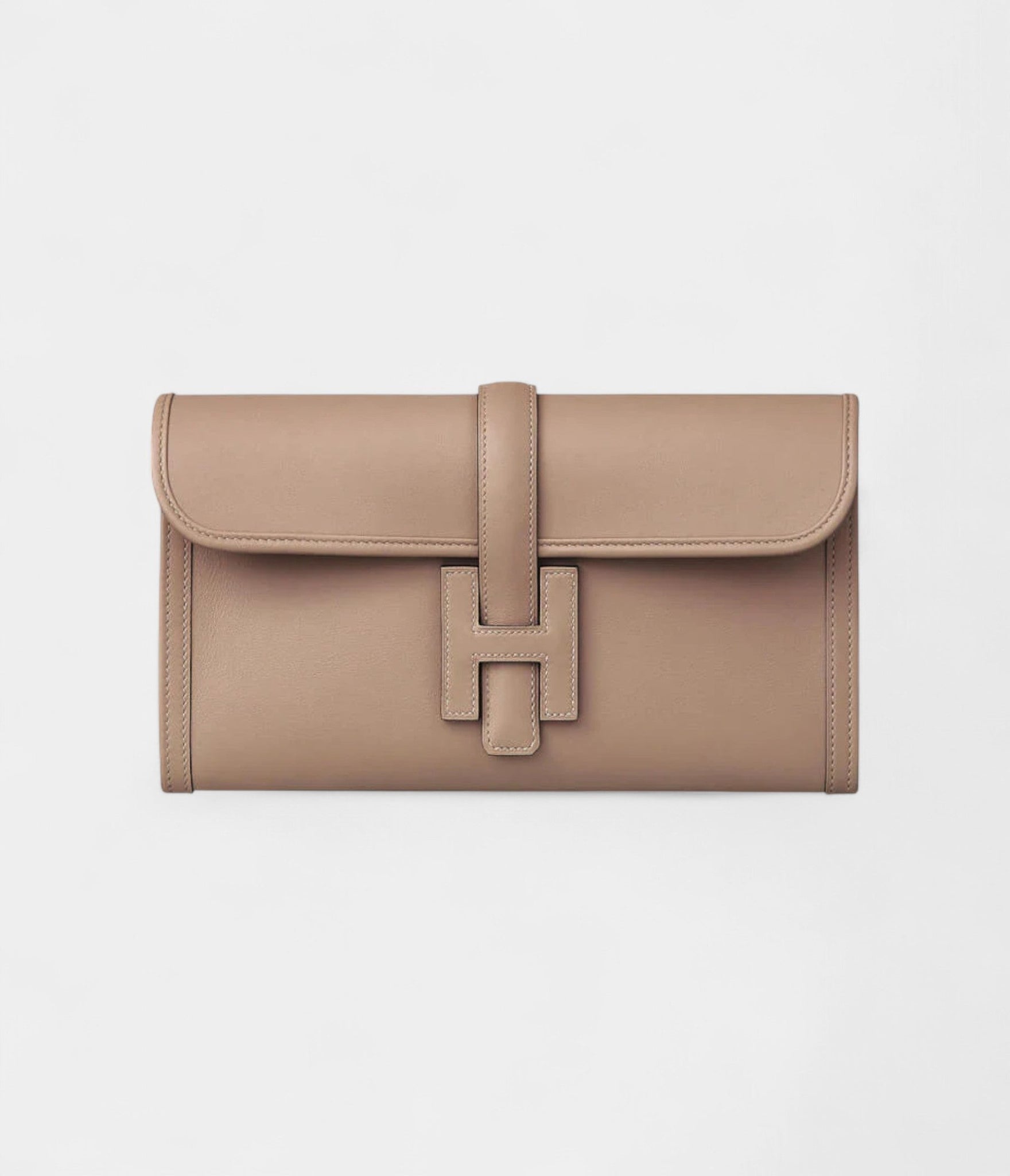 Hermès Jige Elan 29 H clutch in Gris Étain
