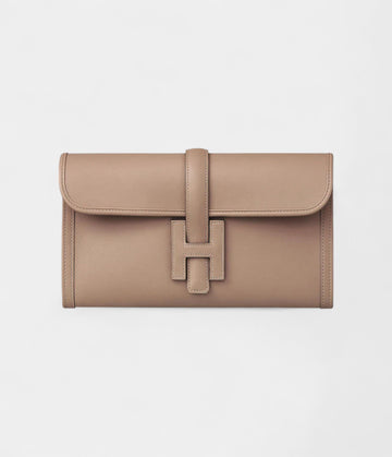 Hermès Jige Elan 29 H clutch in Gris Étain
