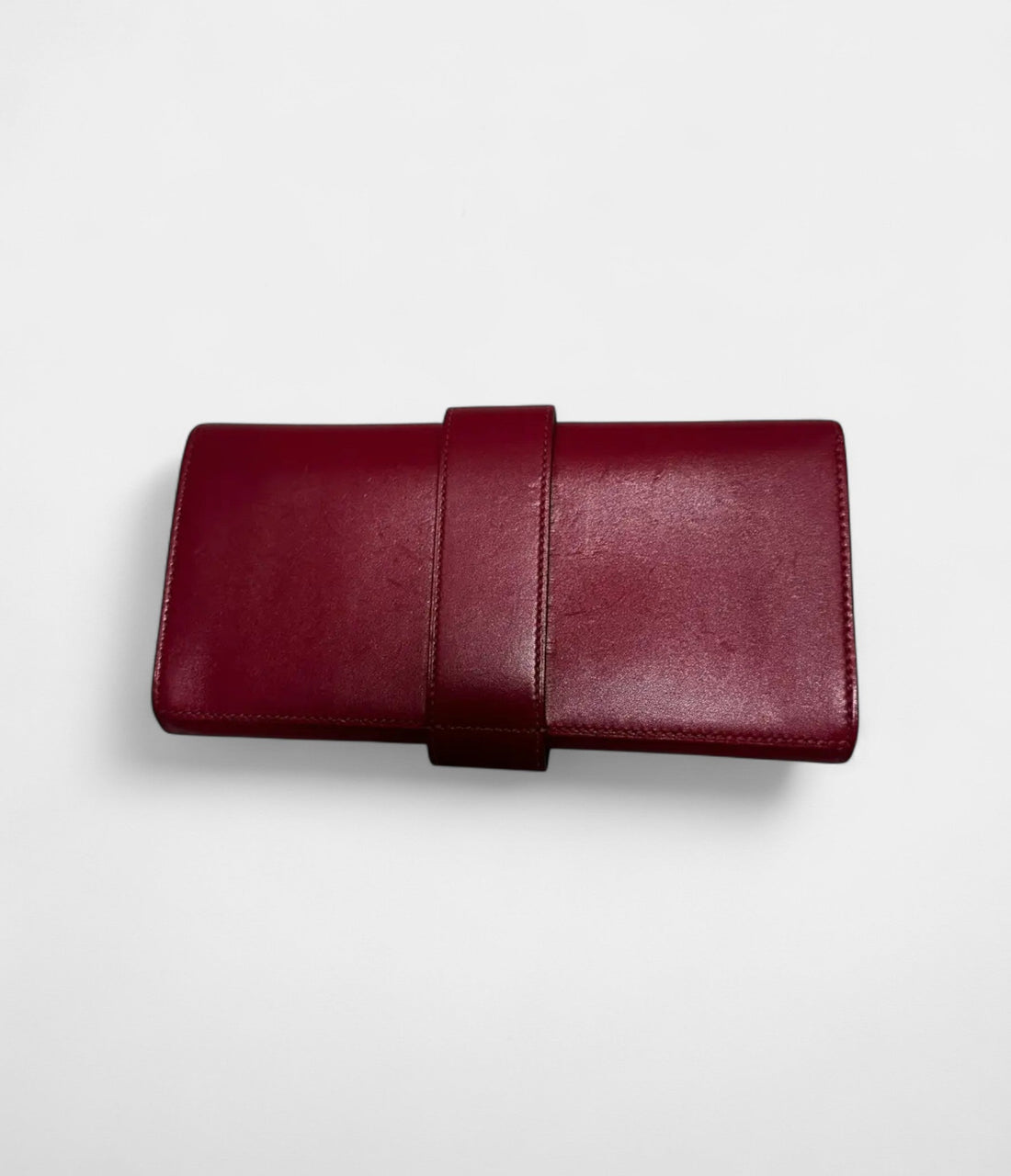 Hermès Médor Leather Clutch Red Bag