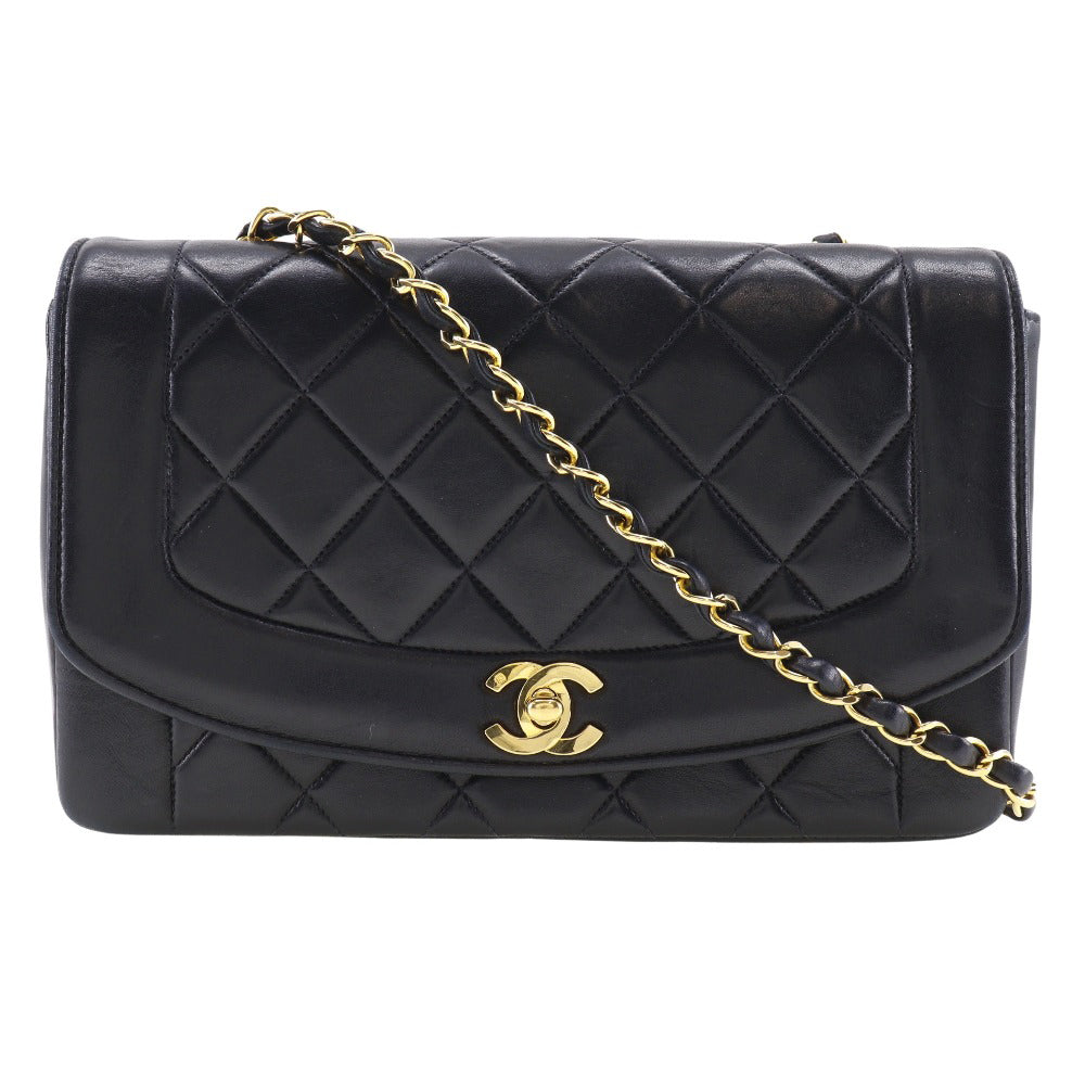 Chanel Diana Lambskin Shoulder Bag