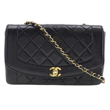 Chanel Diana Lambskin Shoulder Bag