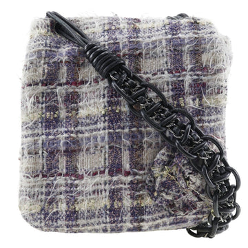Chanel Camellia Tweed Shoulder Bag