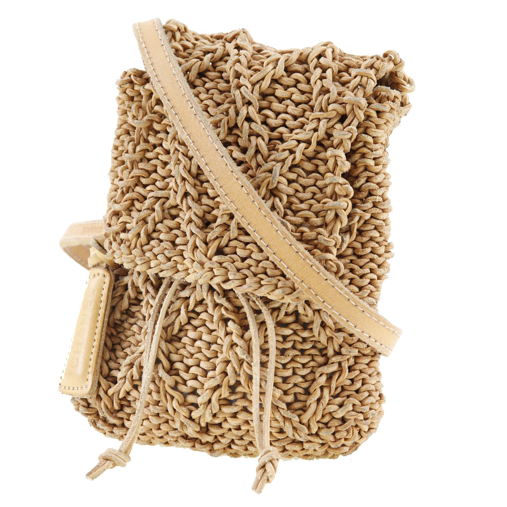 Chanel Braided Shoulder Bag Leather Crossbody Bag in New Condition