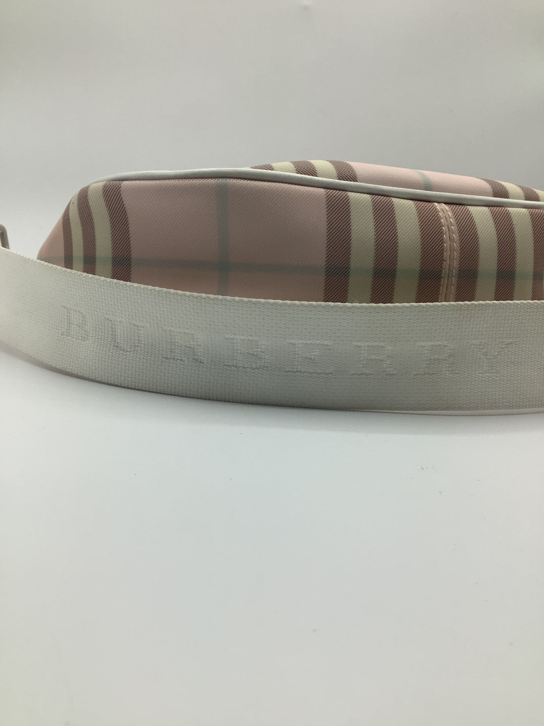 Burberry Pink Tartan Shoulder Bag