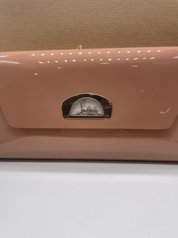 Louboutin Pink Clutch Bag