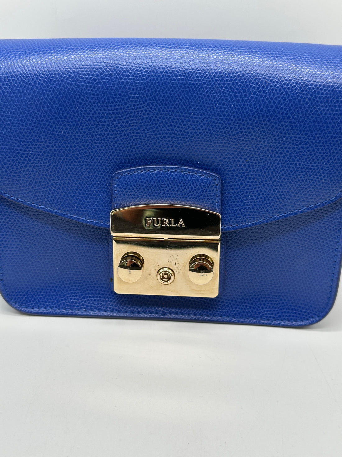 Blue Furla Handbag