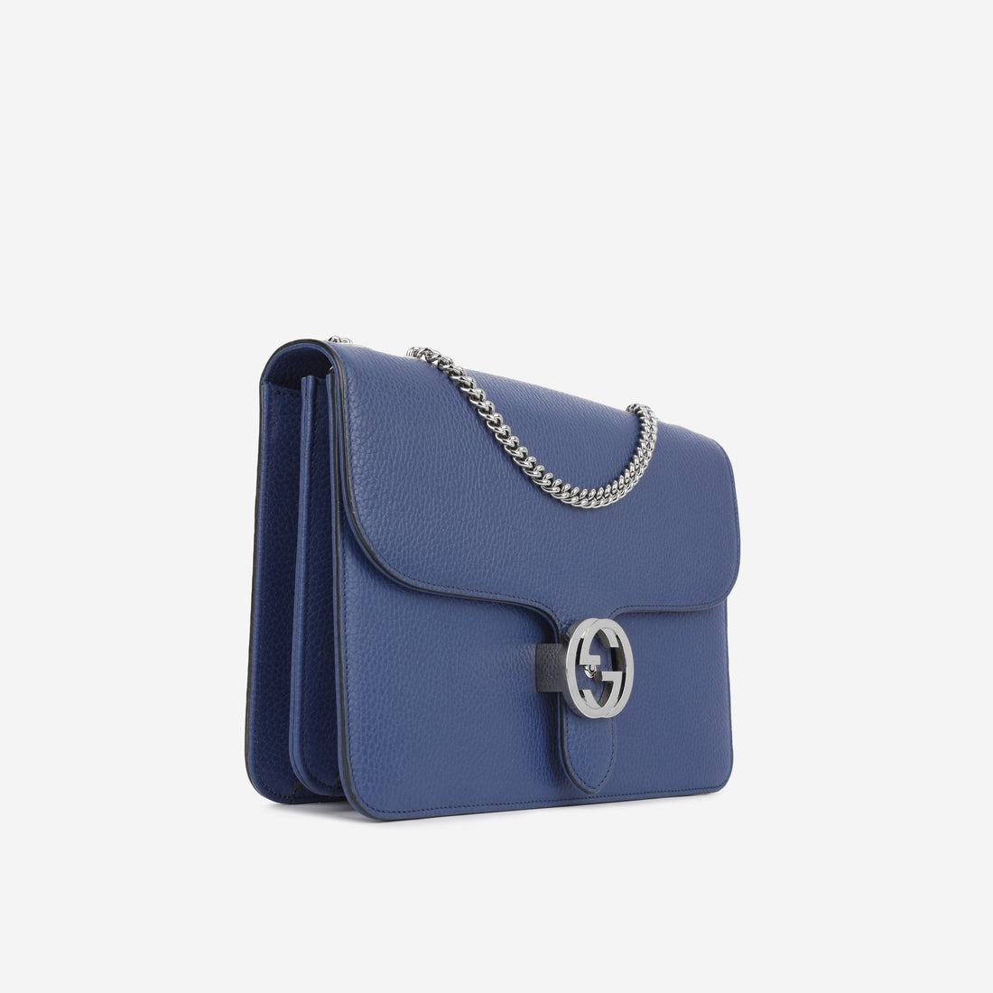 Gucci Large Interlocking GG Bag - Blue