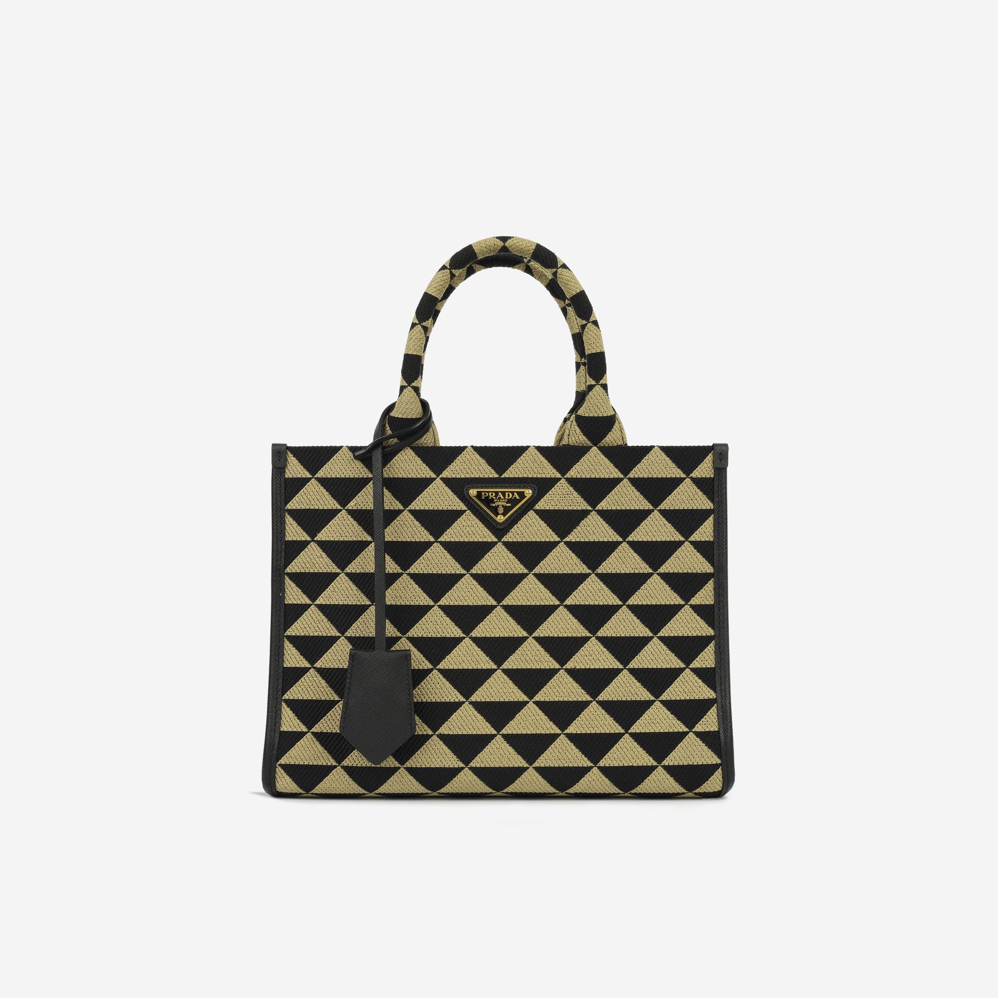 Prada Small Prada Symbole Embroidered Bag