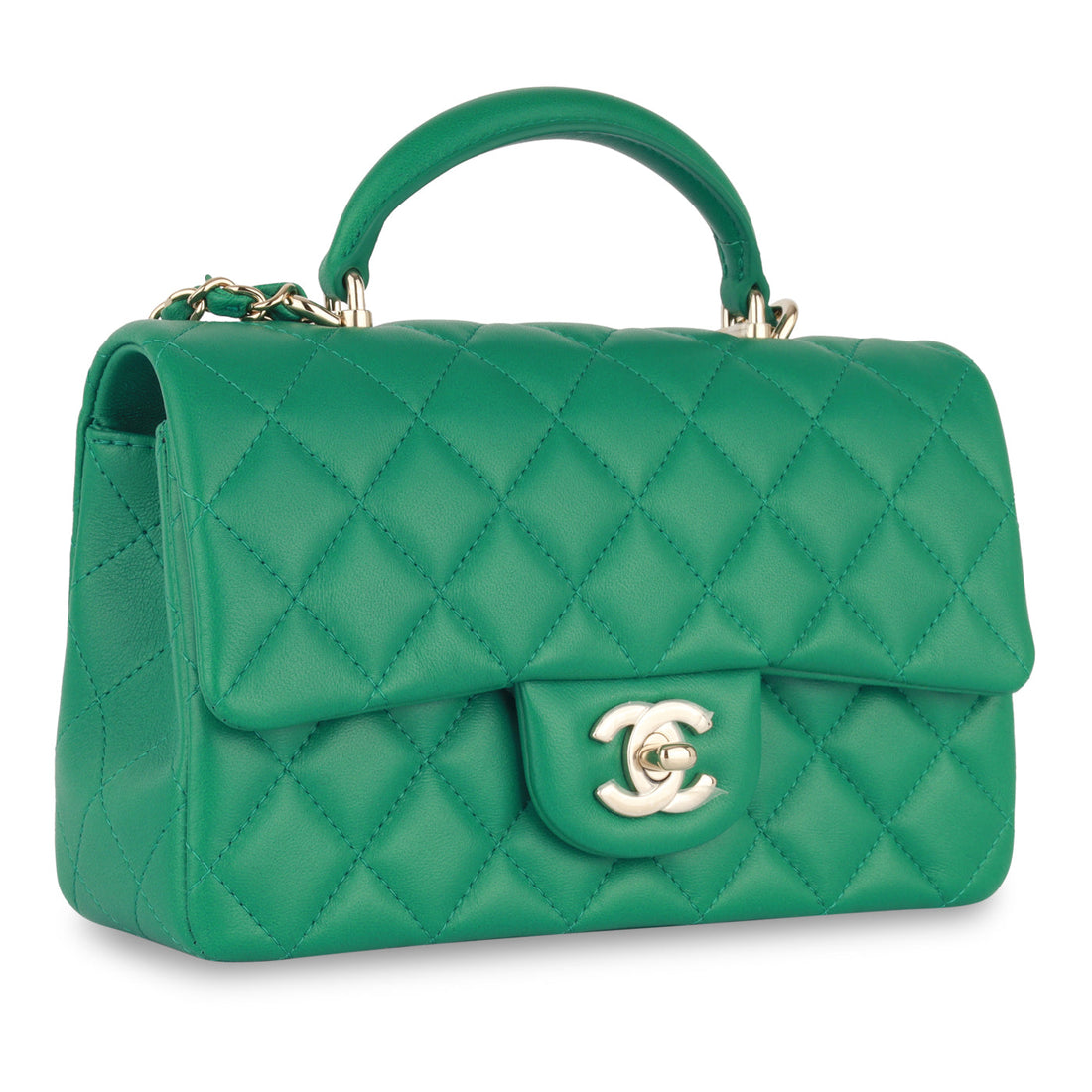 Chanel Classic Flap Bag Mini Rectangular Top Handle