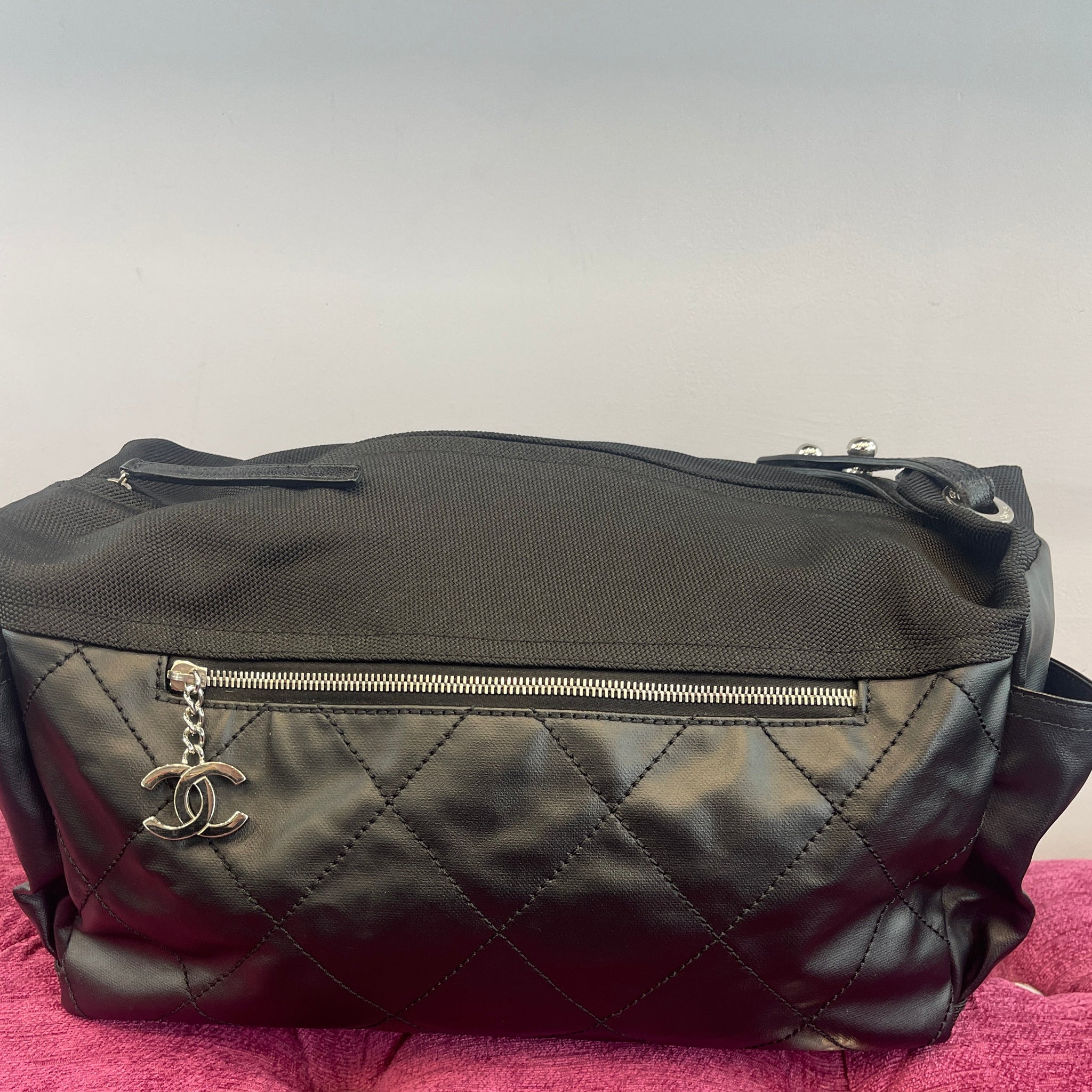 Chanel Canvas Hobo Bag