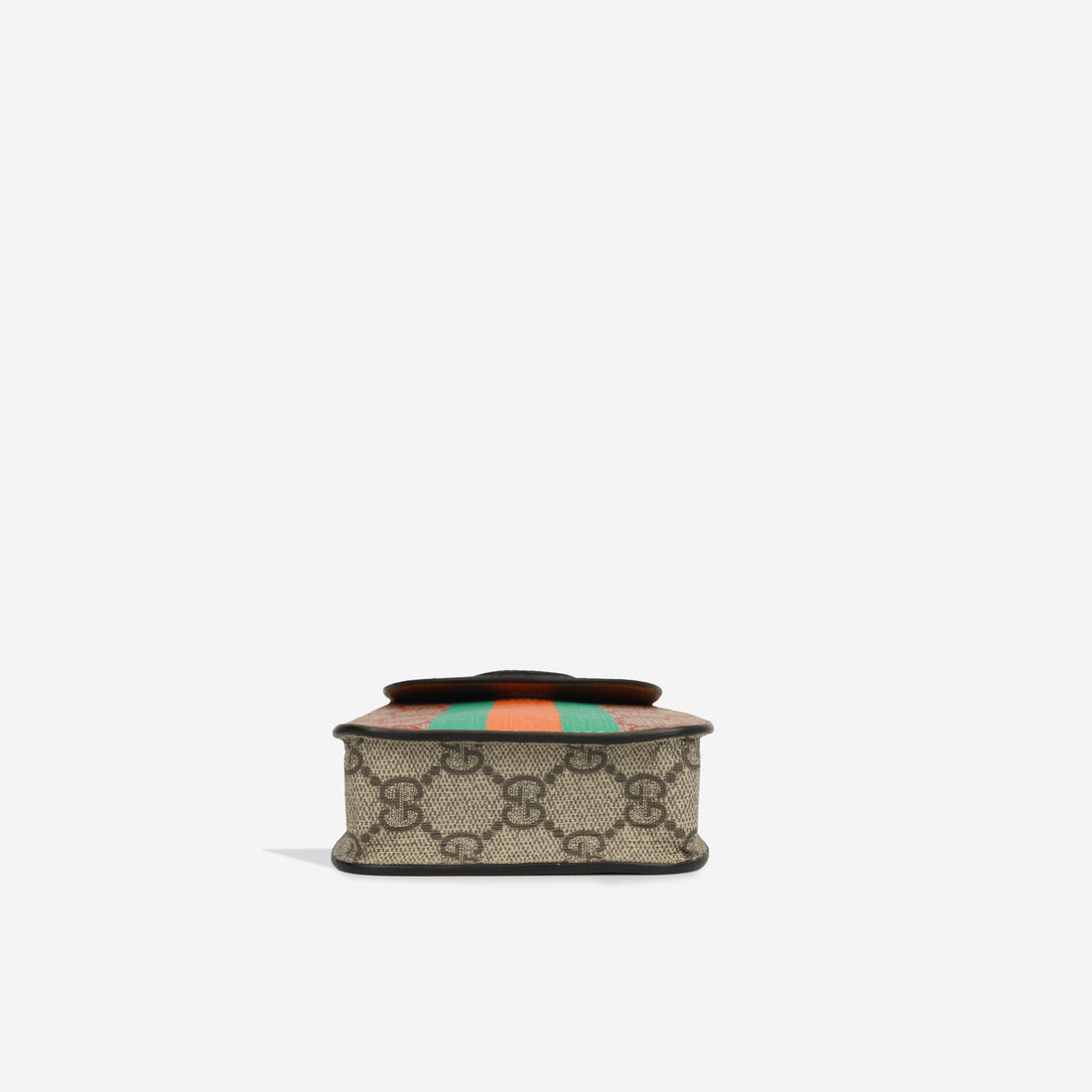 Gucci Web Flap Phone Holder Crossbody