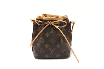 Louis Vuitton Classic Monogram Nano Noe Messenger Bag